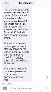 Setting up a supercell id is free and easy. Ask Supercell Lock My Account And Tell My I M Verified As Myself And Then Lock My Account And End The Conversation Thanks Supercell R Clashofclans