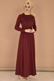 Modamerve On Dantelli Boncuklu Elbise Bordo Yag 13099 1 Elbise The Dress Elbise Modelleri