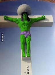 Statue in korea makes interesting choice in displaying jesus. Fastest Korean Jesus Statue
