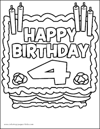 This picture is perfect to usher in the christmas feeling. 4 Year Old Coloring Pages Coloring Home