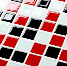 The crisp, clean shaker cabinets are both classic and modern. Glass White Red Black Tile Backsplash Kitchen Bath Shower Mosaic Tiles Designs Cheap Discount Tile Uk Australia Wall Glass Tiles Tile Wall Tile Mosaictile Silver Aliexpress