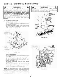 After i put the engine on i realized it is about a 1/4 of a inch to high. Snapper M280921b User Manual Rear Engine Rider Manuals And Guides L0807718