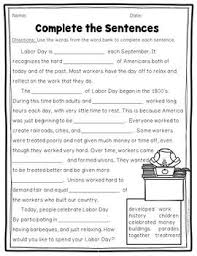 Labor Day Activities Distance Learning 2nd Grade Activities Community Helpers Preschool Informational Reading Passages