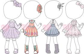 Small and cute chibis are great for illustrations or for printing on keyrings and other accessories. Pin By Felecia Linkous On Character Outfit Inspiration Outfit Adopts Outfits Drawing Ideas Anime Accessories
