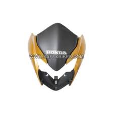 Dot 7 inch black cree led headlight for honda shadow vt1100 vt750 vt600 vf750. Front Fairing With Head Light Assy Twister Zadon Motorcycle Parts For Honda Twister