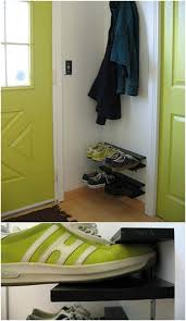 Make smart use of a nearby closet. 20 Outrageously Simple Diy Shoe Racks And Organizers You Ll Want To Make Today Diy Crafts