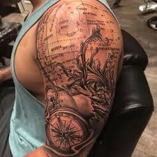 Abstract eagle head tattoo on man right shoulder. 101 Best Shoulder Tattoos For Men Cool Designs Ideas 2019 Guide Mens Shoulder Tattoo Cool Shoulder Tattoos Back Tattoos For Guys