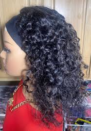 NEW 100% Human Hair Headband wigs 20