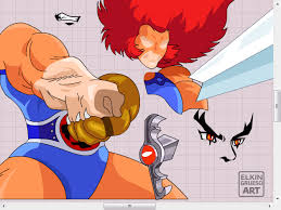 The right one, one the other hand, needs to be tilted to create a sense of motion (05 min 50 sec). Video How To Draw To Lion O From Thundercats By Elkingrueso On Deviantart