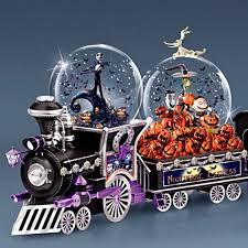 Add joy to the holiday season with this festive train snow globe set from fao schwarz, featuring a snowman, clock, christmas tree and santa. Disney Nightmare Before Christmas Snowglobe Train Coll Nightmare Before Christmas Snowglobe Nightmare Before Christmas Gifts Nightmare Before Christmas Musical