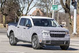 The new 2022 ford maverick compact pickup has a starting price of $21,490. 2022 Ford Maverick Spied In All Its Small Pickup Glory Newsbinding