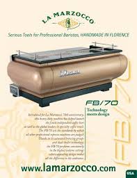 Welcome to la marzocco usa. Gb5 La Marzocco Pdf Catalogs Documentation Brochures