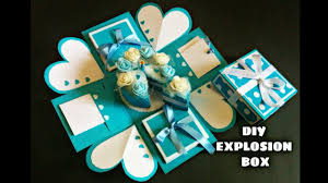 This item will be shipped first class in a. Explosion Box Tutorial Birthday Box How To Make Explosion Box Youtube