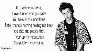 There's nothing holding me back there's nothing holding me back. Shawn Mendes There S Nothing Holdin Me Back Lyrics Youtube