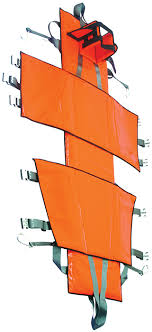A rescue stretcher specifically designed for the recovery of victims in difficult and cramped situations, especially where the patient has to be raised and carried to safety. Working At Height
