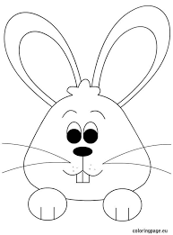Rabbit Face Coloring Pages Easter Drawings Easter Bunny Colouring Bunny Coloring Pages