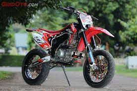 Modifikasi kawasaki klx bergaya supermoto part 3. 21 Modifikasi Motor Klx D Tracker Trail Supermoto Terbaru 2021
