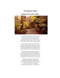 Yet poetry it is, and frost's immortal lines remain unbelievably popular. The Road Not Taken Robert Frost 1874 1963