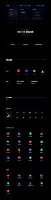 比亚迪车机主题设计 nooo color ui中国用户体验设计平台 screenshots icon desktop