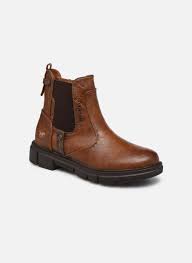 Mustang femme bottines 1334503 : Mustang Shoes Bottines Tiana Marron Bottines Et Boots Chez Sarenza 472339