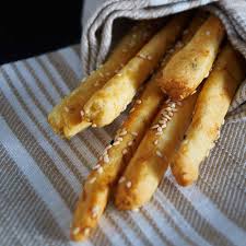 Knusprige Oregano Sesam Kasestangen Rezept Kochen Und Backen Fingerfood Rezepte Einfach Lecker
