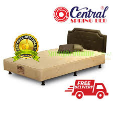 Knit with cool fiber and virosafe technology, 7 zone pocket spring, pulsa latex pillowtop. Multibed Springbed Central Murah Fullset 100x200 100 X 200 Harga Pabrik Shopee Indonesia
