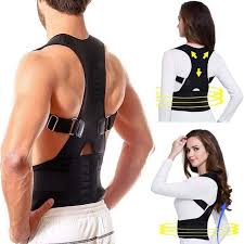 43 Off Back Brace Posture Corrector Fully Adjustable Back Support Brace Improves Posture And Provides Lumbar Support For Lower And Upper Back