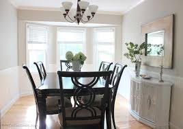 When i first saw the before picture of kati of kati kleimola's dining room, i wondered what she was going to do with the wall paper. Dining Room Makeover Phase One Erin Spain