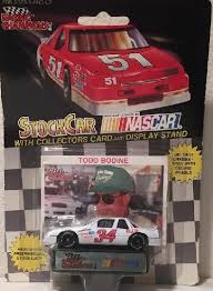 Bodine is known for his bald head, which has given him the nickname the onion. Die Cast Racing Collectables Nascar Winston Cup Busch