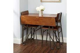 Toriano Drop Leaf Table With Hairpin Legs Ashley Furniture Homestore Dining Table Small Space Small Dining Table Dining Table In Kitchen