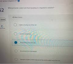Maybe you would like to learn more about one of these? 2 Lecture Chapters 4 7 6 What Prevents A Plant Cell Chegg Com
