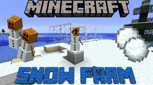 This auto farm will keep cacti for you automatically while you afk. Minecraft Snow Farm 1 11 1 12 Pc Mcpe Xbox Ps4 Youtube