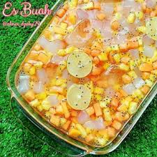 Es Buah By Almer Dzaky28 Bahan Bahan Buah Pepaya Dipotong Kecil Kecil Buah Nanas Dipotong Kecil Kecil N Soto Ayam Recipe Food Food And Drink