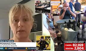 'Frightened' British mother at coronavirus hotel