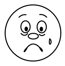 It would make me real sad. Clipart Smiley Face Black And White Google Search Emoji Coloring Pages Coloring Pages Emoji