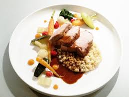 Quasi De Veau Facon Tajine Perles De Couscous Et Chutney D Abricot Sabarot Quasi De Veau Tajine Alimentation