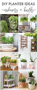 We also have a really cool corner plant shelf idea that you can definitely get into! Diy Planter Ideas How To Build A Planter Planter Makeovers And Plant Stands