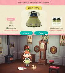 Just Watching The Hours Tick By Little Anna S Dress From Frozen Acqr Animal Crossing 3ds Animal Crossing Animal Crossing Qr
