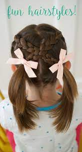 Very Easy Hair Styles For Girls From Toddlers To School Age Cool Braid Hairstyles Girl Hair Dos Girls Hairstyles Easy