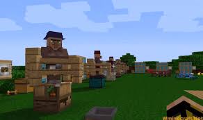 Villagers are either males or females who look and act like humans. More Villagers Mod 1 17 Wminecraft Net