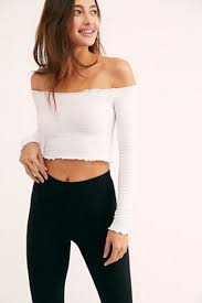 Textured Long Sleeve Crop Crop Top Outfits Long Sleeve Cropped Top Outfits Crop Top Outfits Winter