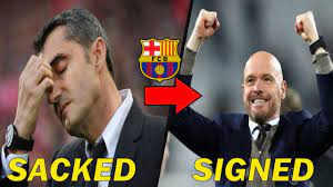 In three years as manager at the club where he had helped to usher in the era of total football as a player, cruyff failed to add to ajax's 22 titles but twice won. Five Coaches Who Could Replace Ernesto Valverde At Barcelona Ft Erik Ten Hag Youtube
