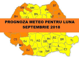 Potrivit anm, în luna iulie, temperaturile medii ale aerului vor fi mai ridicate decât în mod normal în regiunile. Prognoza Meteo Pentru Luna Septembrie 2018 Antena 1