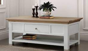 Shop with afterpay on eligible items. Sandringham Storage Coffee Table Oak And White Painted