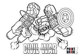 Point Brick Blog Disegni Da Colorare Lego Marvel Civil War Elves