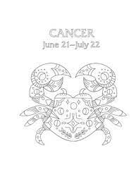 4.2 out of 5 stars. Cancer Your Cosmic Coloring Book 24 Astrological Designs For Your Zodiac Sign By Mecca Woods Calendar Barnes Noble