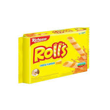 Ahh keju 5.5 gram isi 20 pcs. Richeese Cheese Rolls 43g Srs Sulit