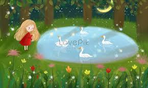 The Girl In The Jungle Illustration Image Picture Free Download 400113986 Lovepik Com Cartoon nature scene pond near jungle stock illustration. lovepik