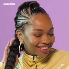 Mohawk Braid En 2020 Tresses De Cheveux Naturels Coiffure Originale Coiffure Naturelle