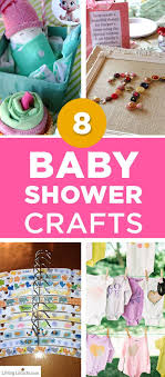 Looking for unique baby shower ideas that will really make your shower pop? 8 Baby Shower Crafts For Party Guests Homemade Baby Gifts